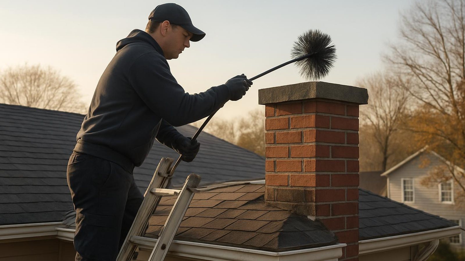 Practical chimney sweep & inspection in Waterford